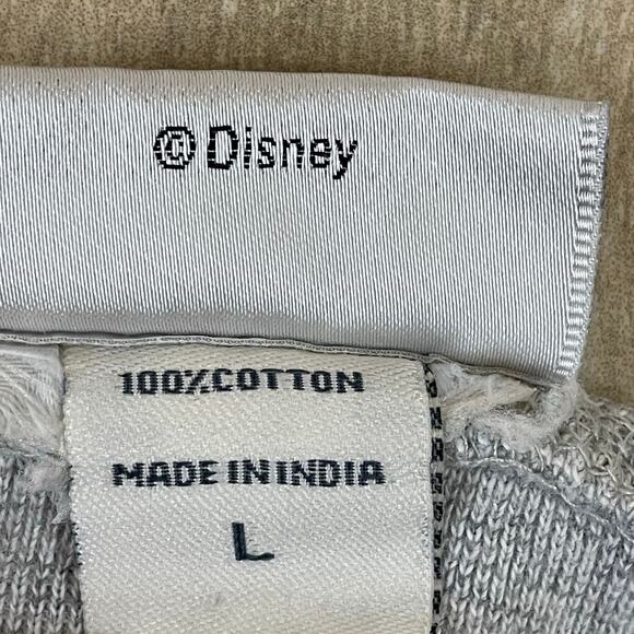 Disney Parks California Adventure Sweatshirt Mickey Mouse Gray Size L - Picture 4 of 7